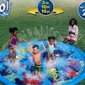Colorful Splash Play Mat for Kids